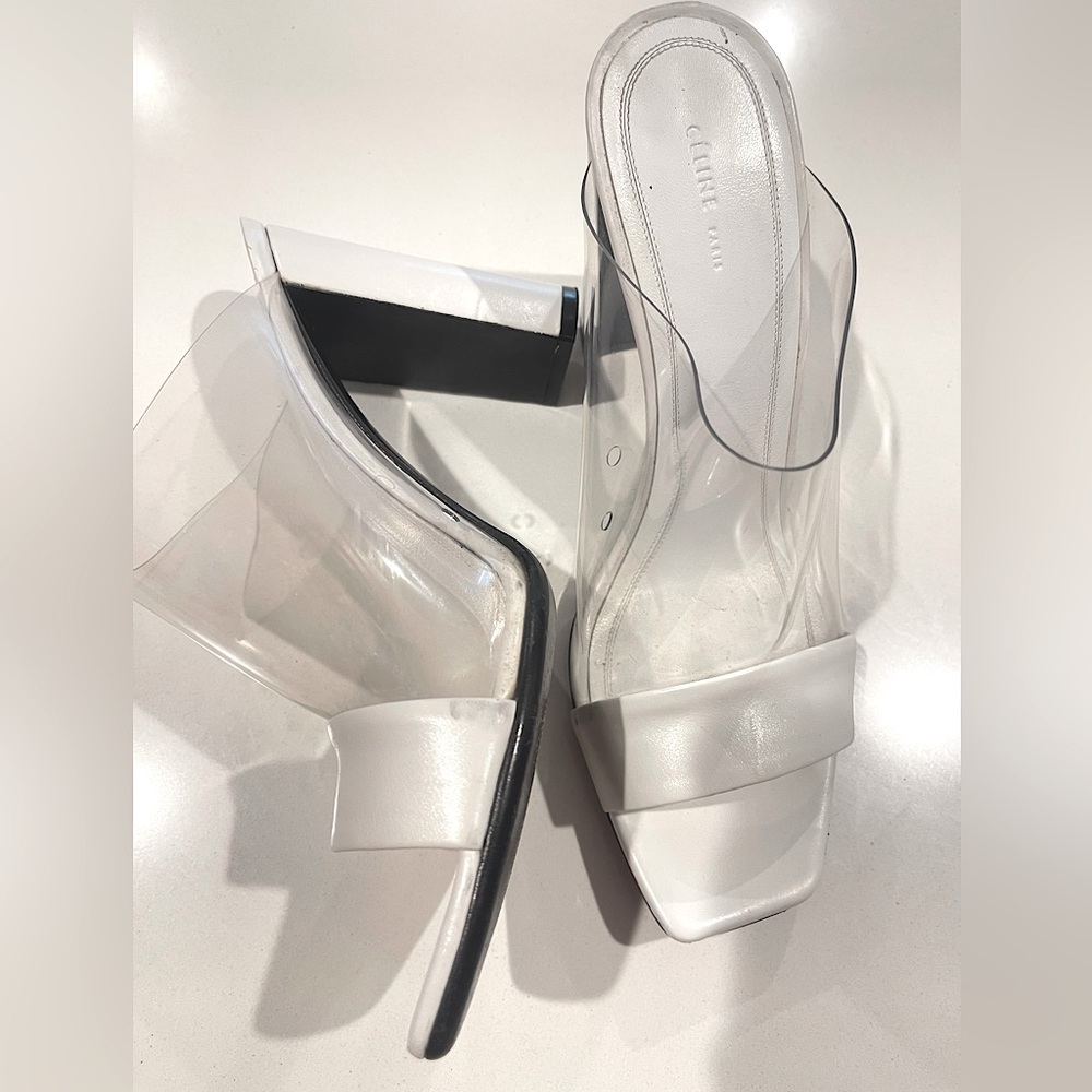 Celine Block Heel Sandals